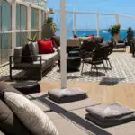 Celebrity Equinox, EQ, Celebrity Revolution, refurbishment, revitalization, The Retreat Sundeck, cabanas, day, daytime, couches, lounge chairs