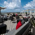 Celebrity Equinox, EQ, Celebrity Revolution, refurbishment, revitalization, The Retreat Sundeck, cabanas, day, daytime, couches, lounge chairs